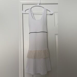 Fila Sport White Dress with Built in Bra